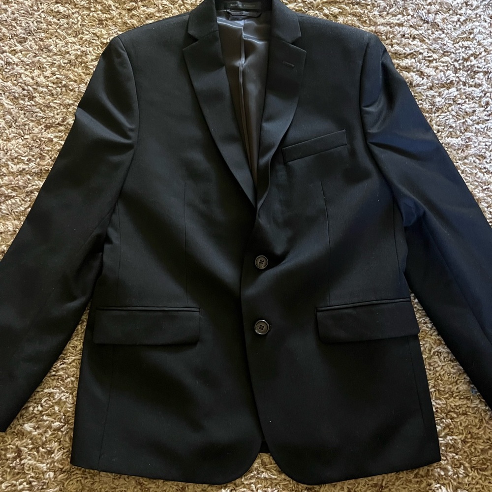 Ralph Lauren Blazer Boys Black Sport Coat Jacket, 14H